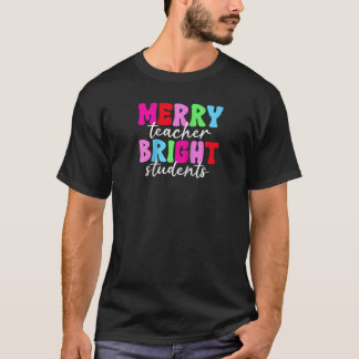 T-shirt Joyeux enseignant Étudiants brillants Rétro Super