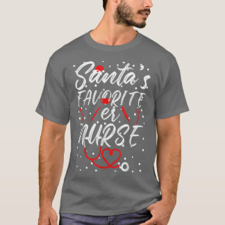 T-shirt Joyeux équipage de Noël RN ED Santas Favorite E
