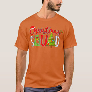 T-shirt Joyeux Escouade de Noël Correspondance famille Noë