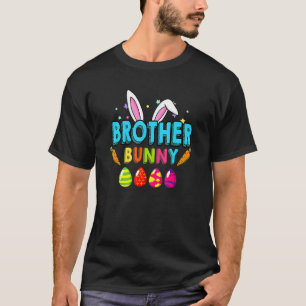 T-shirt Joyeux Fête de Pâques Frère Bunny Costume Famille