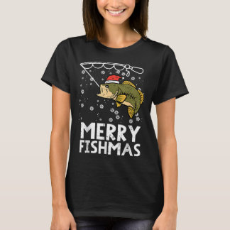 T-shirt Joyeux Fishmas Poisson Pêche Xmas Pyjama Noël Paja