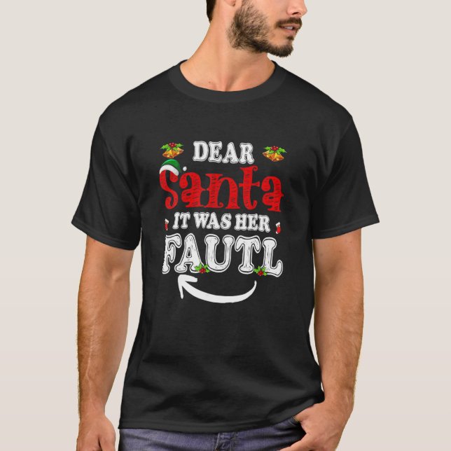 T-shirt Joyeux Fitmas Et Bonne Année (Devant)