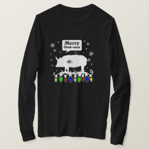 T-shirt Joyeux flocons de neige Oink-Mas