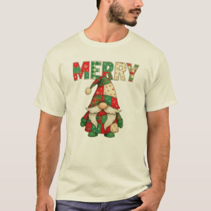 T-shirt Joyeux Gnome Holiday Cheval