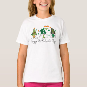 T-shirt Joyeux Gnomes de la Saint-Patrick Mignons