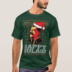 T-shirt Joyeux goulag Joseph Staline Joyeux goulag Drôle l