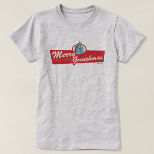 T-shirt Joyeux Grincheux-Noël Citation Le Grinch