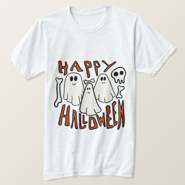 T-shirt Joyeux Halloween (Design devant)
