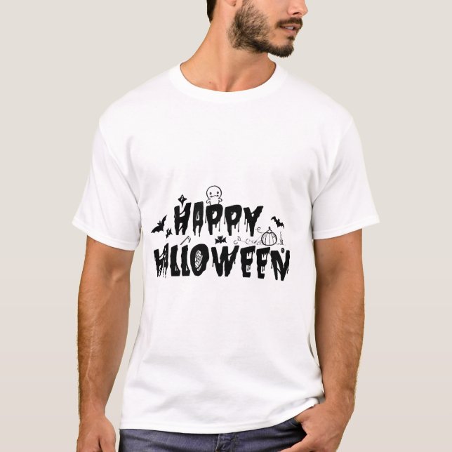 T-shirt Joyeux Halloween (Devant)
