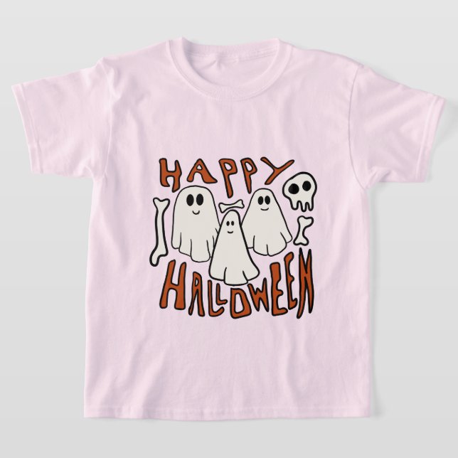 T-shirt Joyeux Halloween (Poser)
