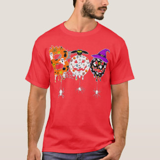 T-shirt Joyeux Halloween Boo Spiders Et Casquette De Sorci
