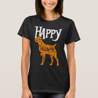 T-shirt Joyeux Halloween Brittany Spaniel