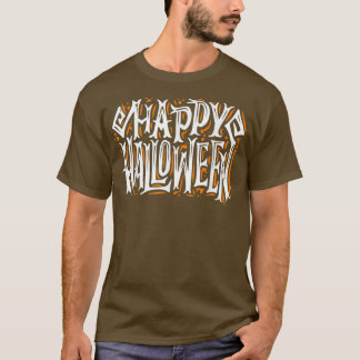 T-shirt Joyeux Halloween Éffrayant chauve-souris Fantôme n