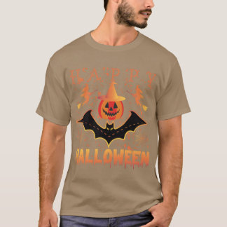 T-shirt Joyeux Halloween Pumpkinrick Orreat garçon Hallowe