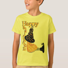 T-shirt Joyeux Halloween Sorcière
