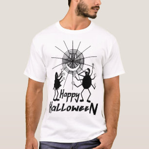 T-shirt Joyeux Halloween, Spiders Halloween