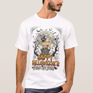 T-shirt Joyeux Halloween Trick Or Treat Halloween Carlin D