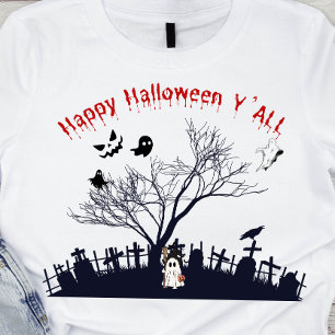 T-shirt Joyeux Halloween Y'all