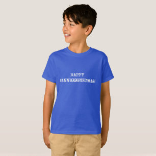 T-shirt Joyeux Hannukkristmas ! Hanoukka et Noël en 1