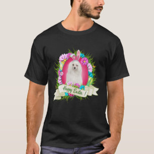 T-shirt Joyeux Happy Chinois de Pâques en train de porter 
