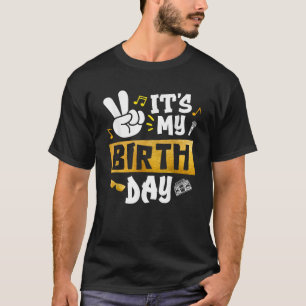 T-shirt Joyeux Hip hop d'anniversaire pour garçon fille C'