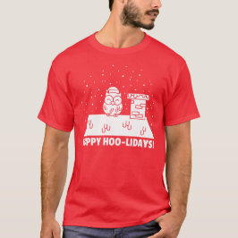 T-shirt Joyeux Hoo-lidays