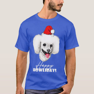 T-shirt Joyeux Howlidays Poodles way