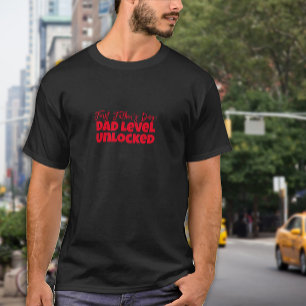 T-shirt Joyeux humour de la lettre rouge de la Fête des Pr