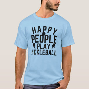 T-shirt Joyeux Jouer au Pickleball