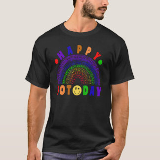 T-shirt Joyeux jour de dot international enfants garçons f