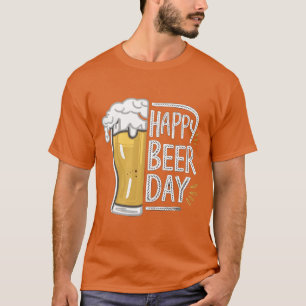 T-shirt Joyeux Jour de la Bière : Boire, Se détendre, Répé