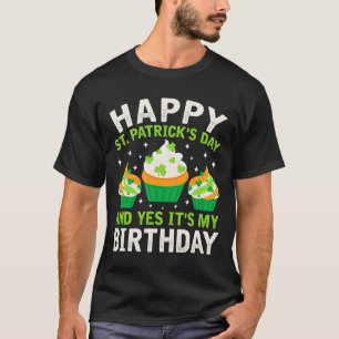 T-shirt Joyeux Jour de la Saint Patrick Anniversaire Saint