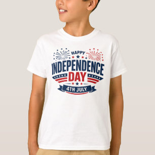 T-shirt Joyeux Jour de l'Indépendance 4 juillet Patriotiqu