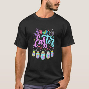 T-shirt Joyeux Jour de Pâques 2022 Grotte Gnome Hug OEufs