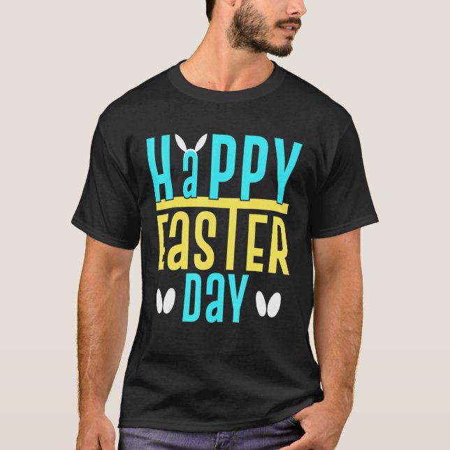 T-shirt Joyeux jour de Pâques essentiel (Devant)
