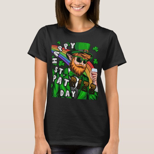 T-shirt Joyeux jour de St. Pat Rizz (Devant)