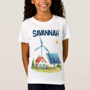 T-Shirt Joyeux Jour des terres Personnalisé Planète Terre