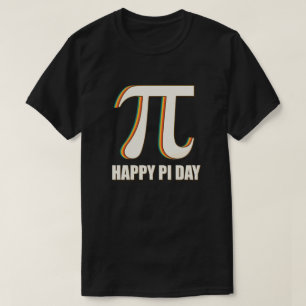 T-shirt Joyeux Jour Pi Retro Vintage Étudiants en mathém