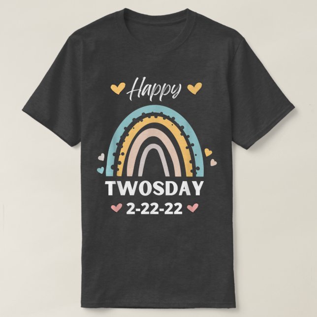 T-shirt Joyeux Jour Twos 22222 (Design devant)