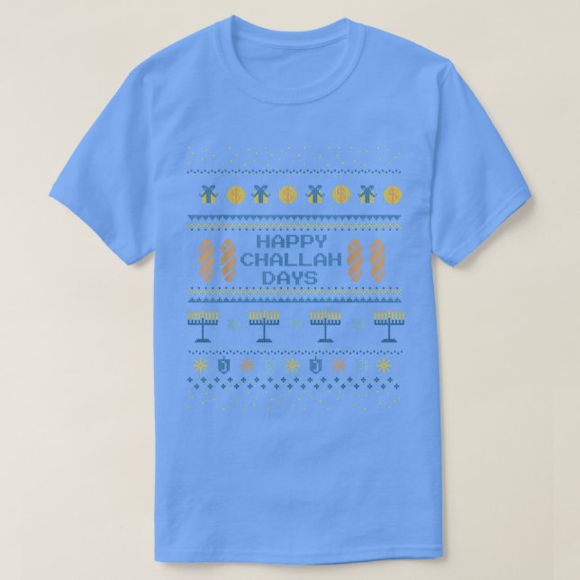 T-shirt Joyeux Jours de Challah (Design devant)