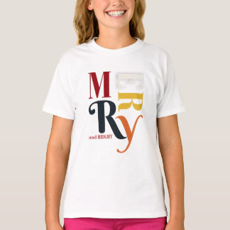 T-shirt Joyeux Joyeux et Vintage brillant rétro