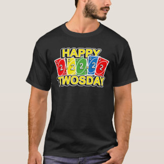 T-shirt Joyeux Jumeau Mardi 2 Février Amateurs De Jeu Cart