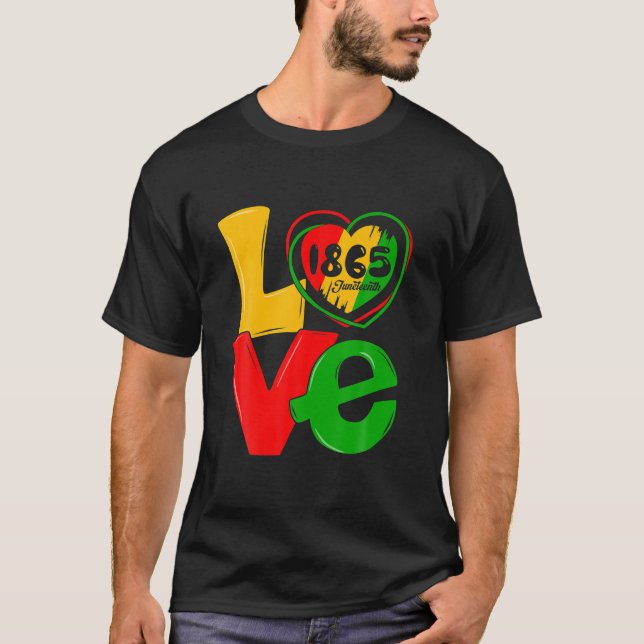 T-shirt Joyeux JunetDix Est Ma Fête De L'Indépendance Libr (Devant)