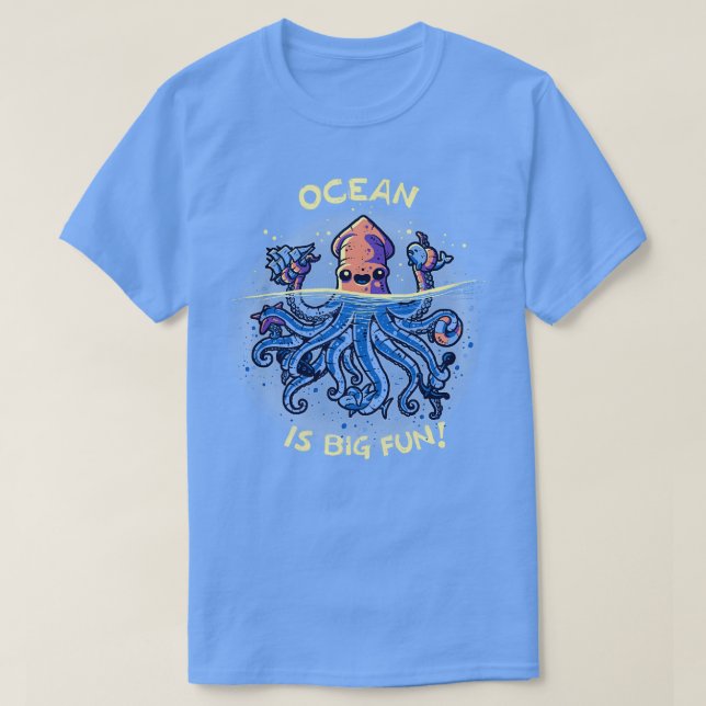 T-shirt Joyeux Kraken (Design devant)