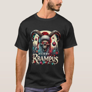 T-shirt Joyeux Krampus Noël Krampus Vient En Ville