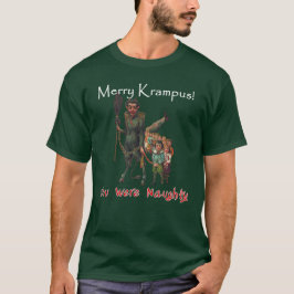 T-shirt Joyeux Krampus 👹 Tes Étais Mauvais Noël 🎄