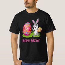 Joyeux lapin de Pâques - Amour Coloriage-
