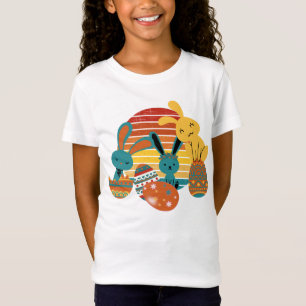 T-Shirt Joyeux lapin, Oeuf de Pâques, Mignonne