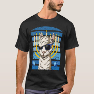 T-shirt Joyeux Llamakkah Hanoukka Llama Chanukah Alpaca Ju