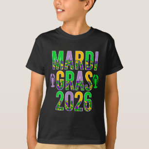 T-shirt Joyeux mardi gras 2026 camouflage camo écrevisses 